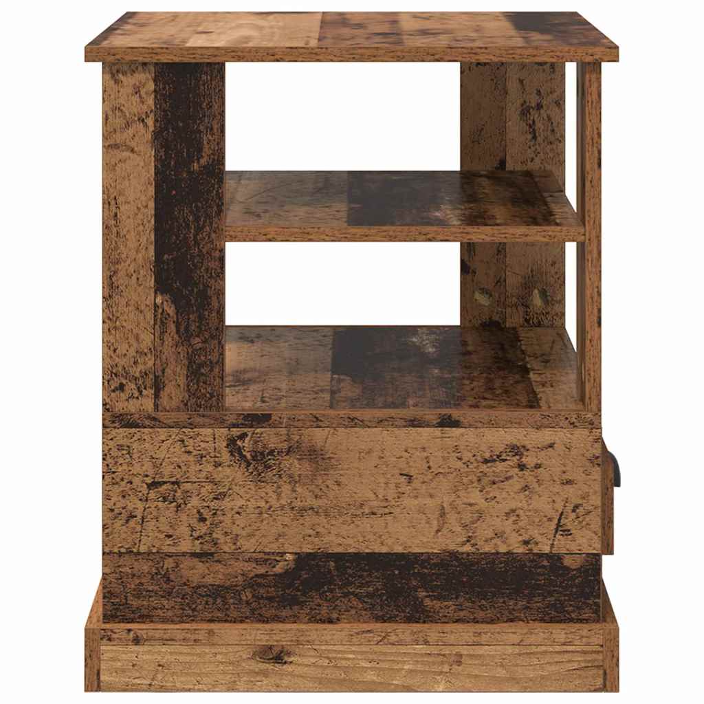 Nattbordskap Gammelt tre 50 x 50 x 60 cm Konstruert tre