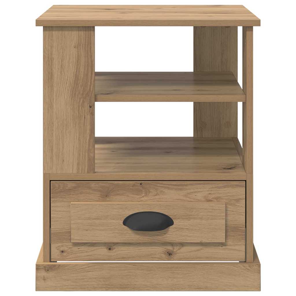 Nattbordskap Artisan Eik 50 x 50 x 60 cm Konstruert tre