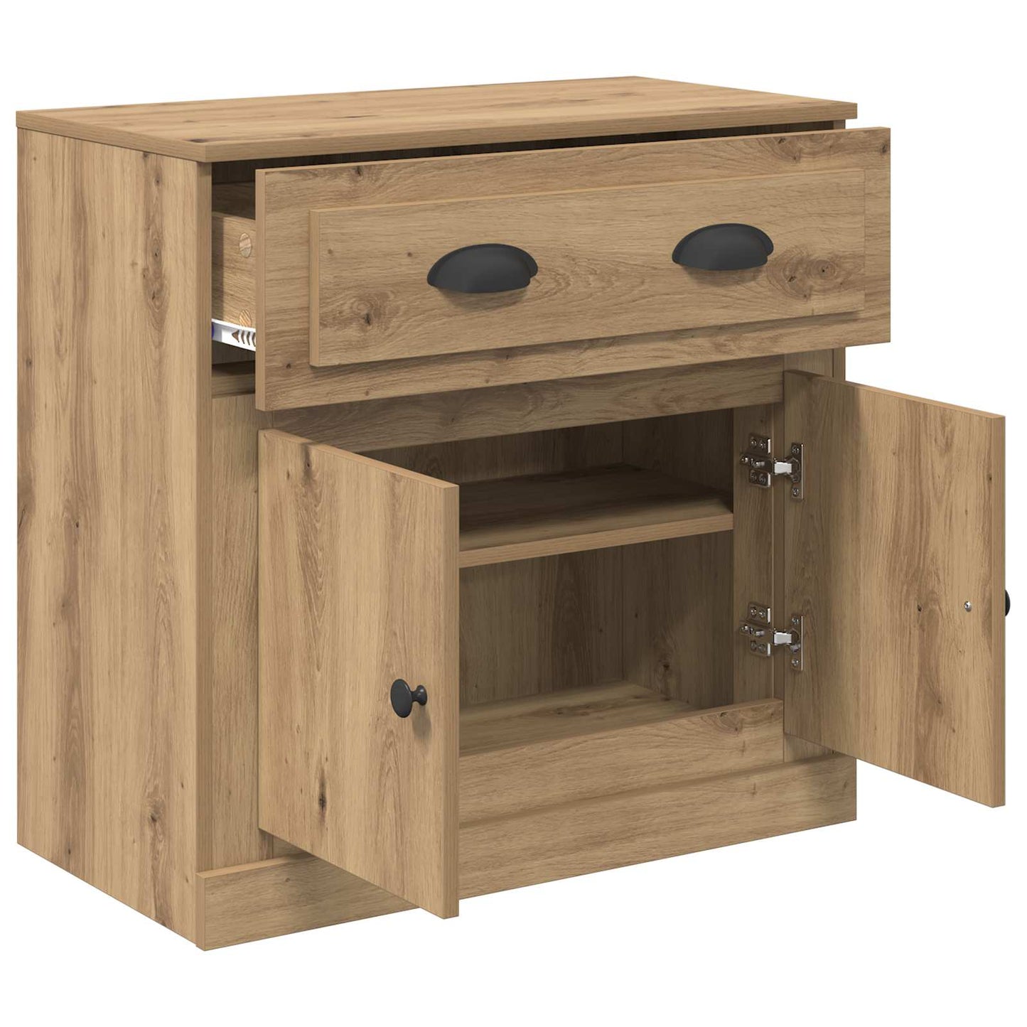 Høyskap Artisan Eik 70 x 35,5 x 67,5 cm Konstruert tre