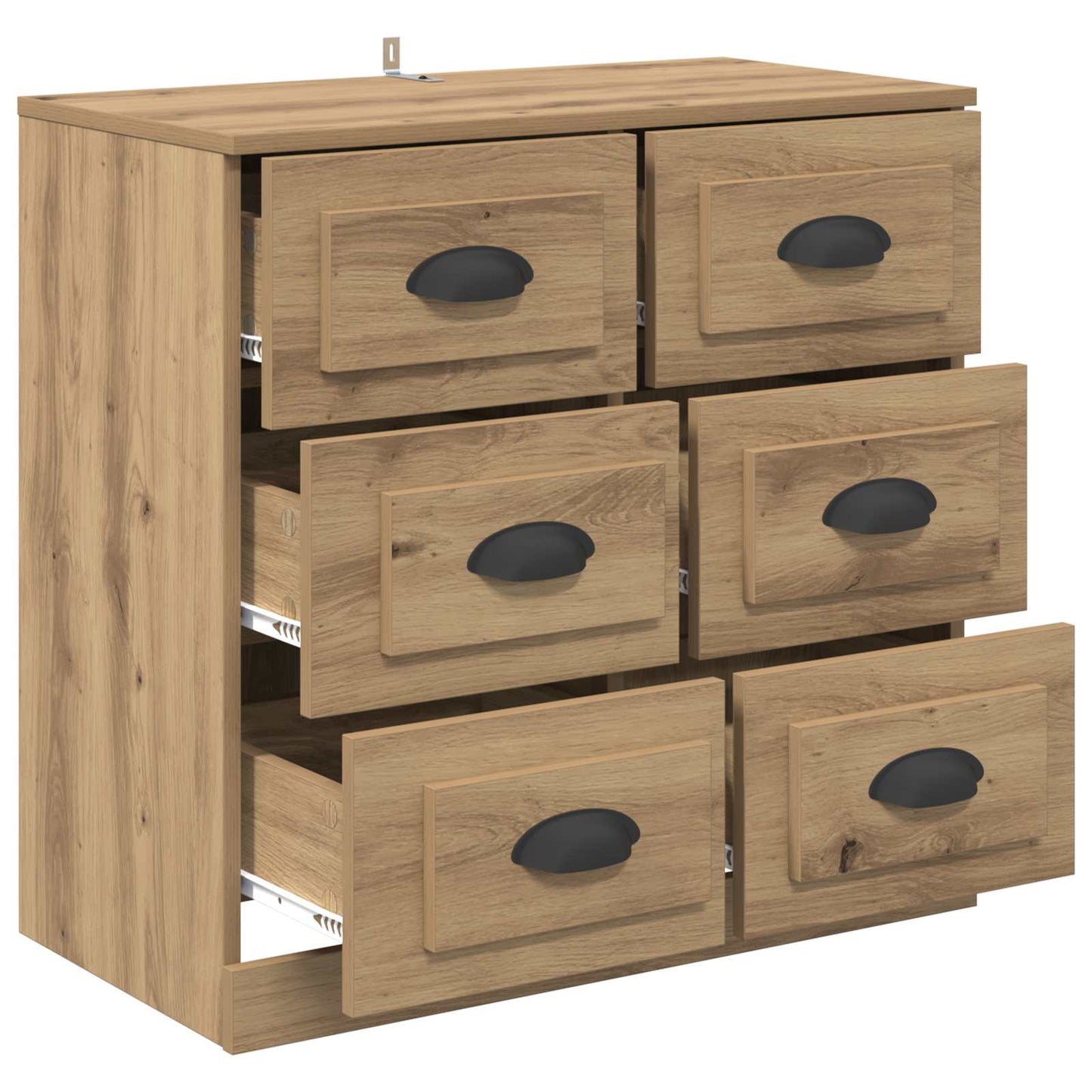Serviesskap Artisan Eik 70 x 35,5 x 67,5 cm Konstruert tre
