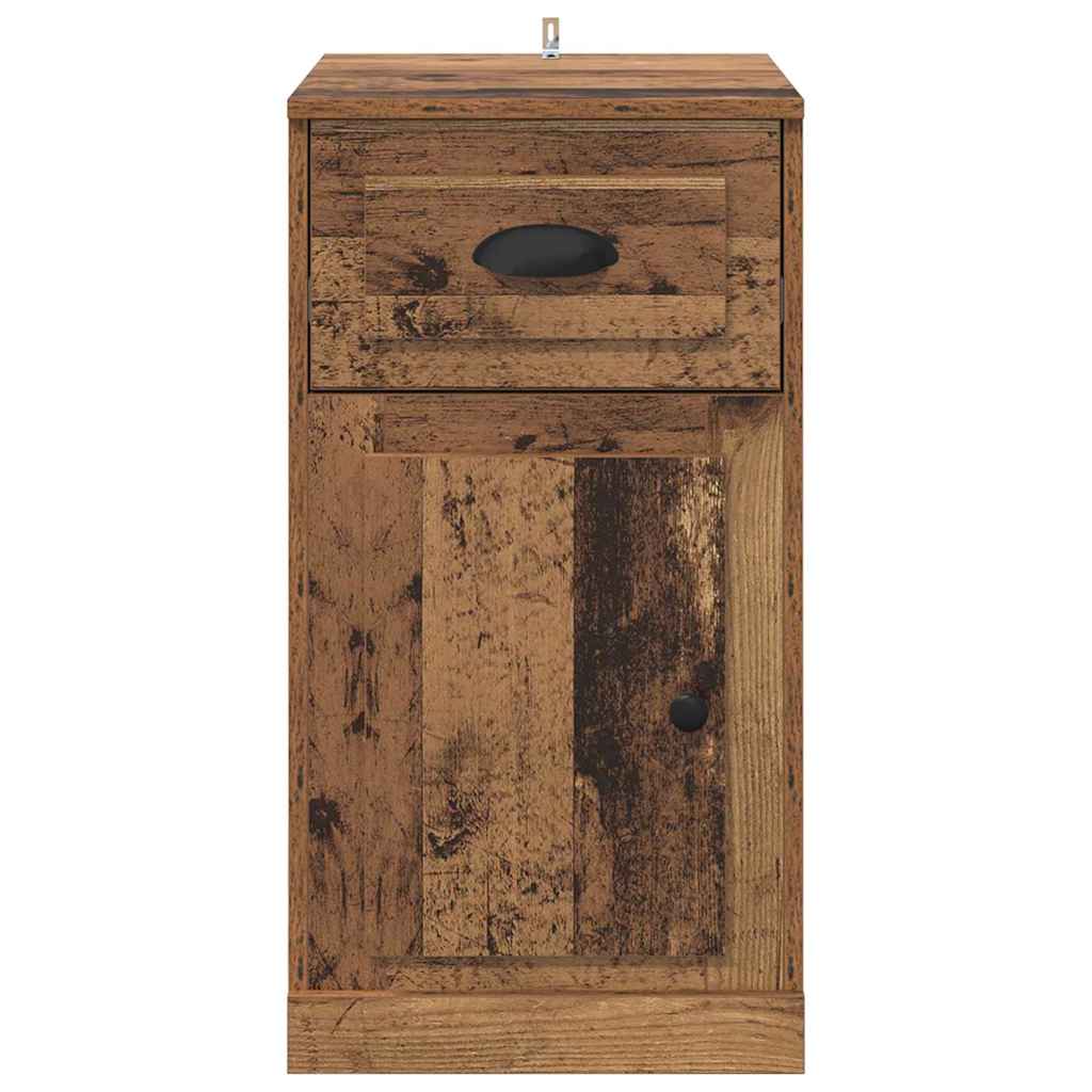 Sideskap Veggmontert Gammelt tre 40 x 50 x 75 cm Konstruert tre