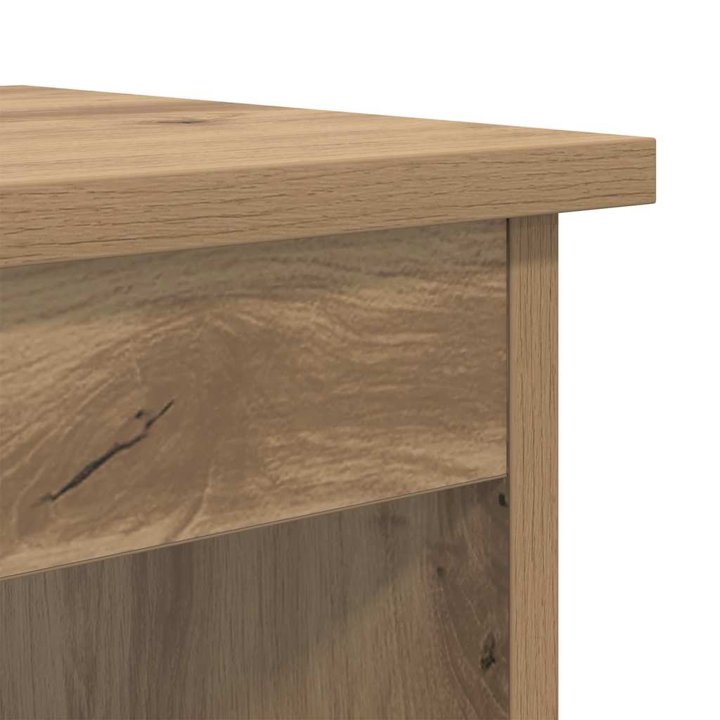 Kaffebord 3 pcs Artisan Eik Konstruert tre