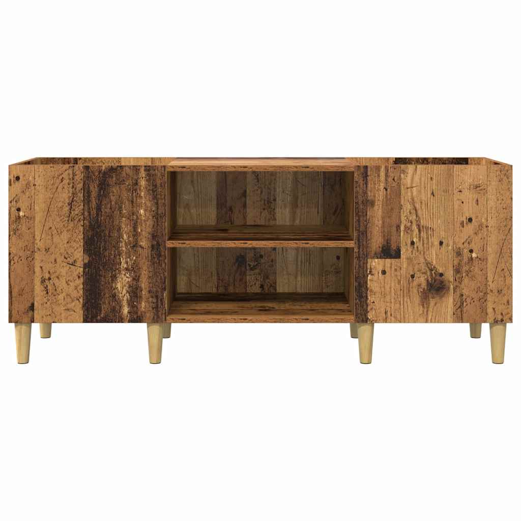 Plateskap Gamle tre 121 x 38 x 48 cm Konstruert tre