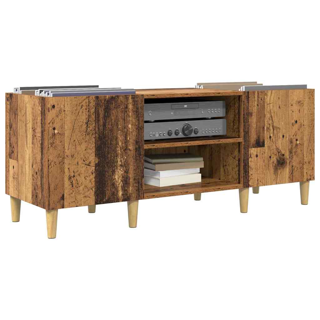 Plateskap Gamle tre 121 x 38 x 48 cm Konstruert tre