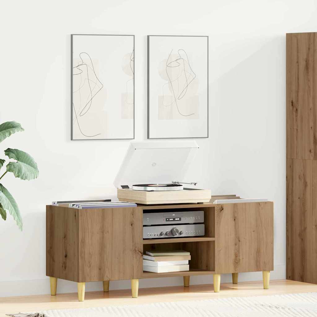 Plateskap Artisan Eik 121 x 38 x 48 cm Konstruert tre
