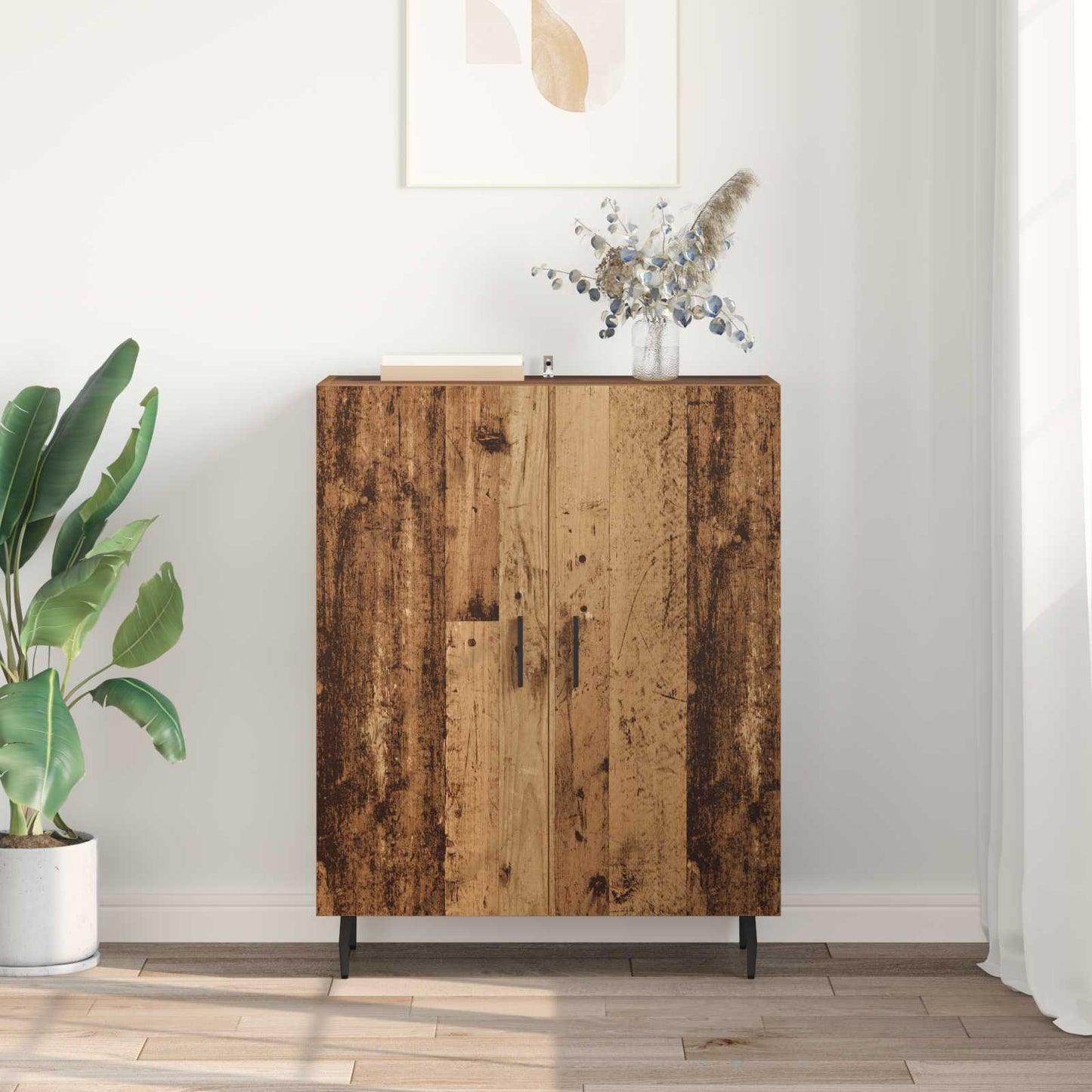 Serviesskap Gammelt tre 69,5 x 34 x 90 cm Konstruert tre