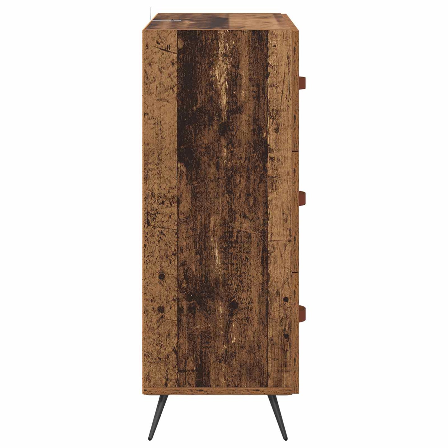 Kommode med skuff Gammelt tre 69,5 x 34 x 90 cm Konstruert tre