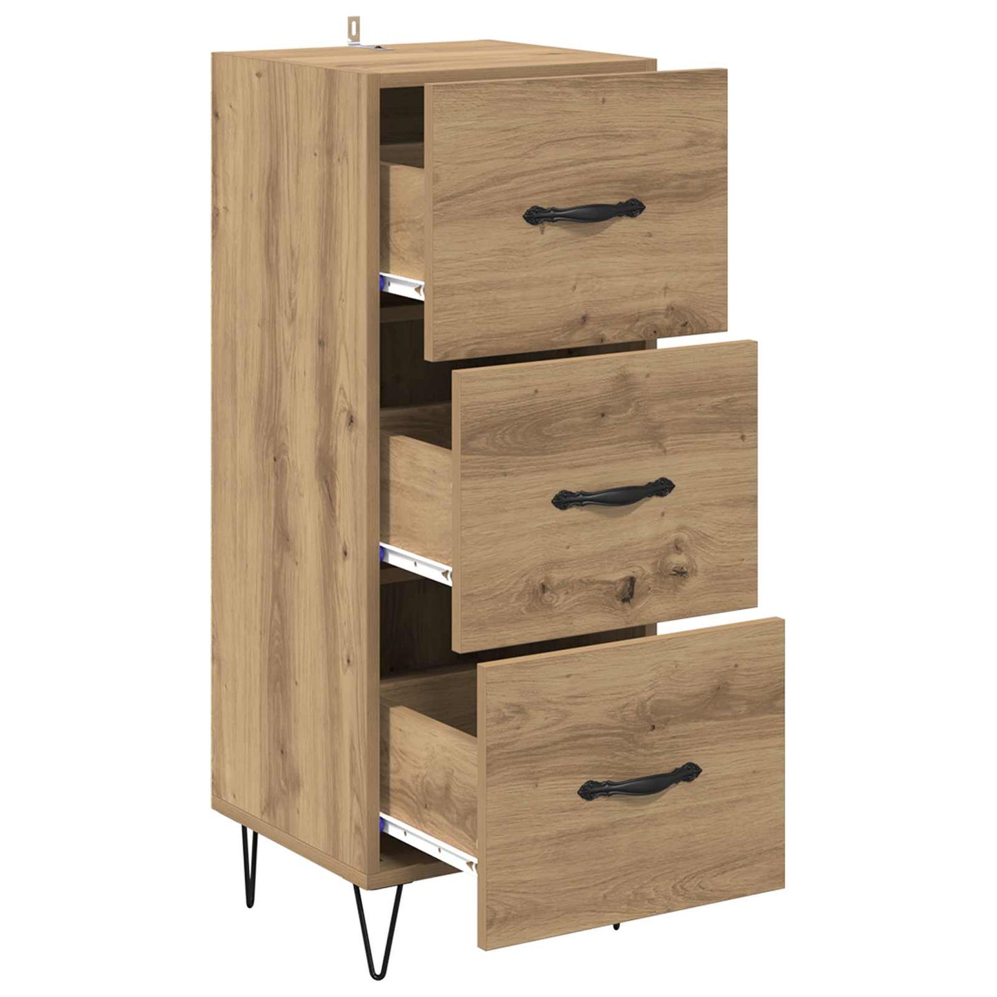 Serviesskap artisan eik 34 x 34.5 x 90 cm Konstruert tre