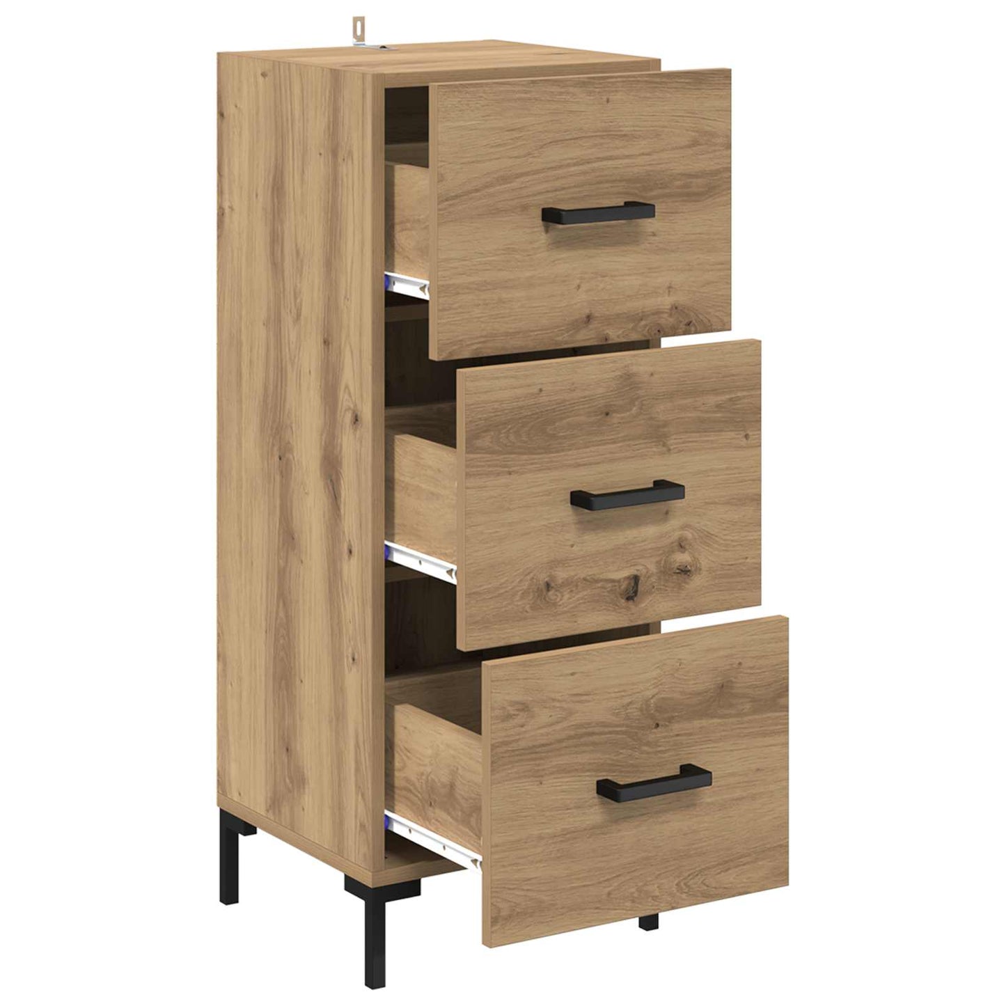 Serviesskap Artisan Eik 34,5 x 34 x 90 cm Konstruert tre