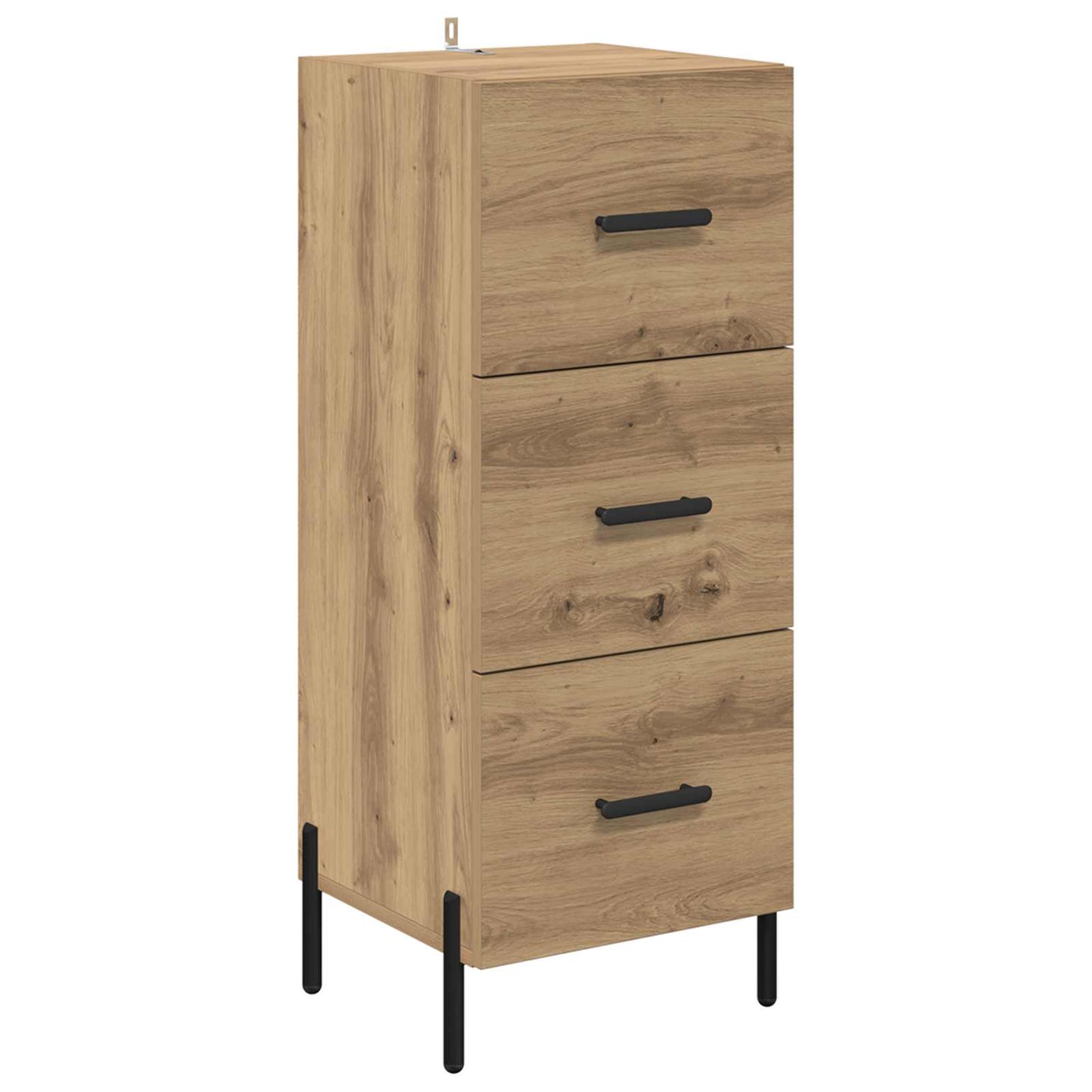 Serviesskap artisan eik 34 x 34,5 x 90 cm Konstruert tre