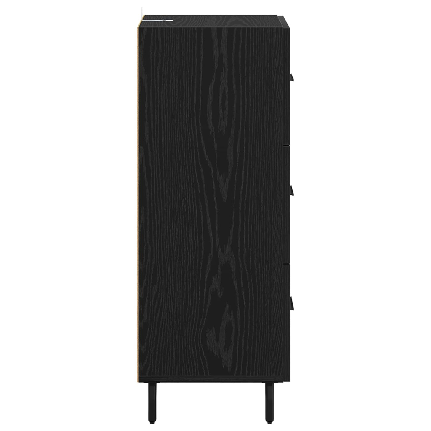 Serviesskap Svart eik 34 x 34,5 x 90 cm Konstruert tre