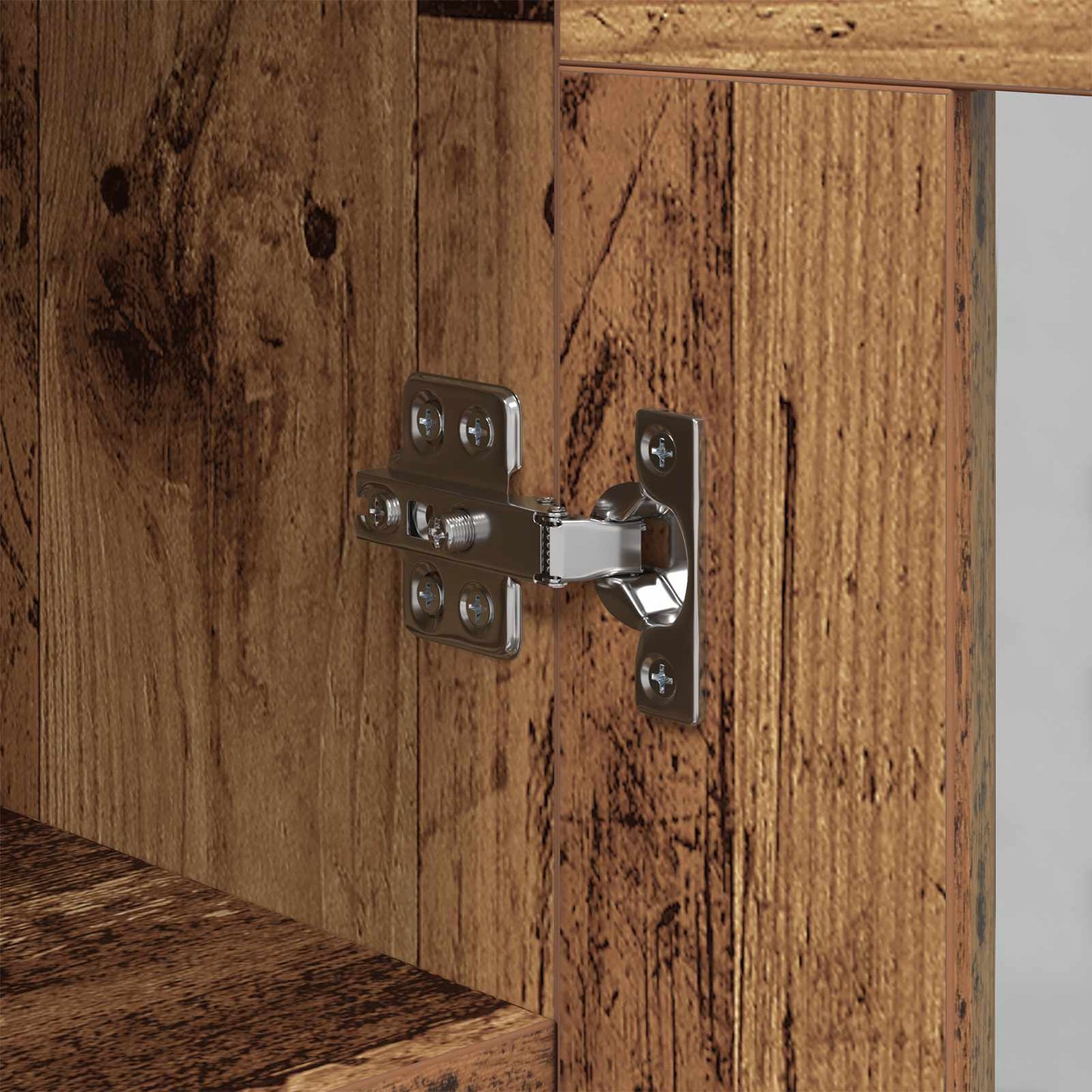 Serviesskap Gammelt tre 34 x 34,5 x 90 cm Konstruert tre
