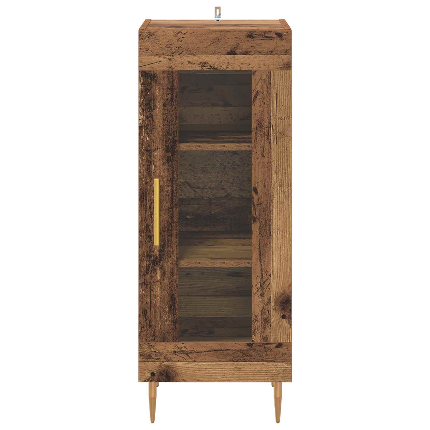 Serviesskap Gammelt tre 34 x 34,5 x 90 cm Konstruert tre