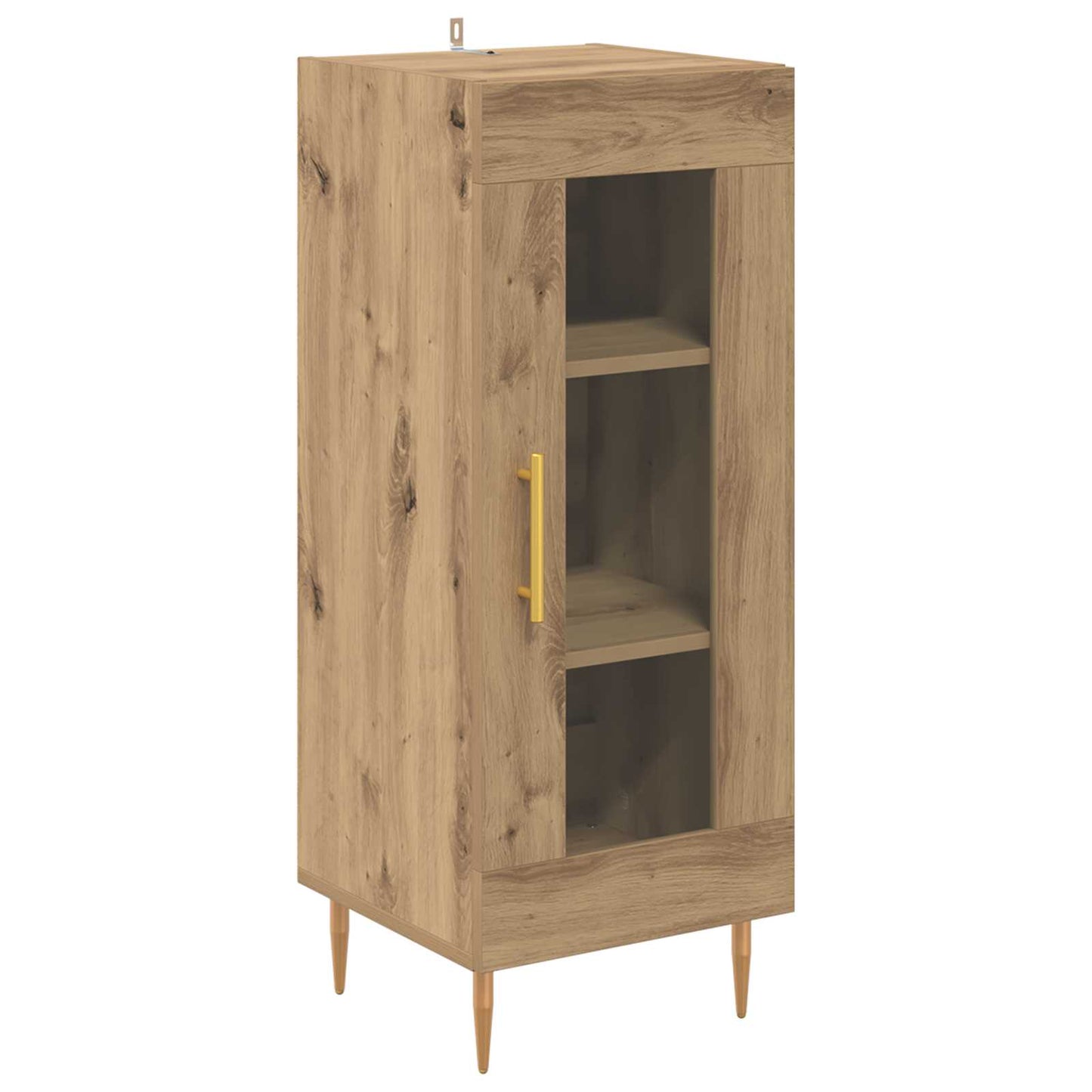 Serviesskap artisan eik 34 x 34,5 x 90 cm Konstruert tre