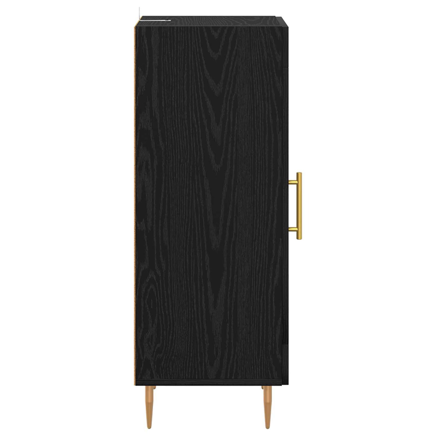 Serviesskap Svart eik 34 x 34,5 x 90 cm Konstruert tre