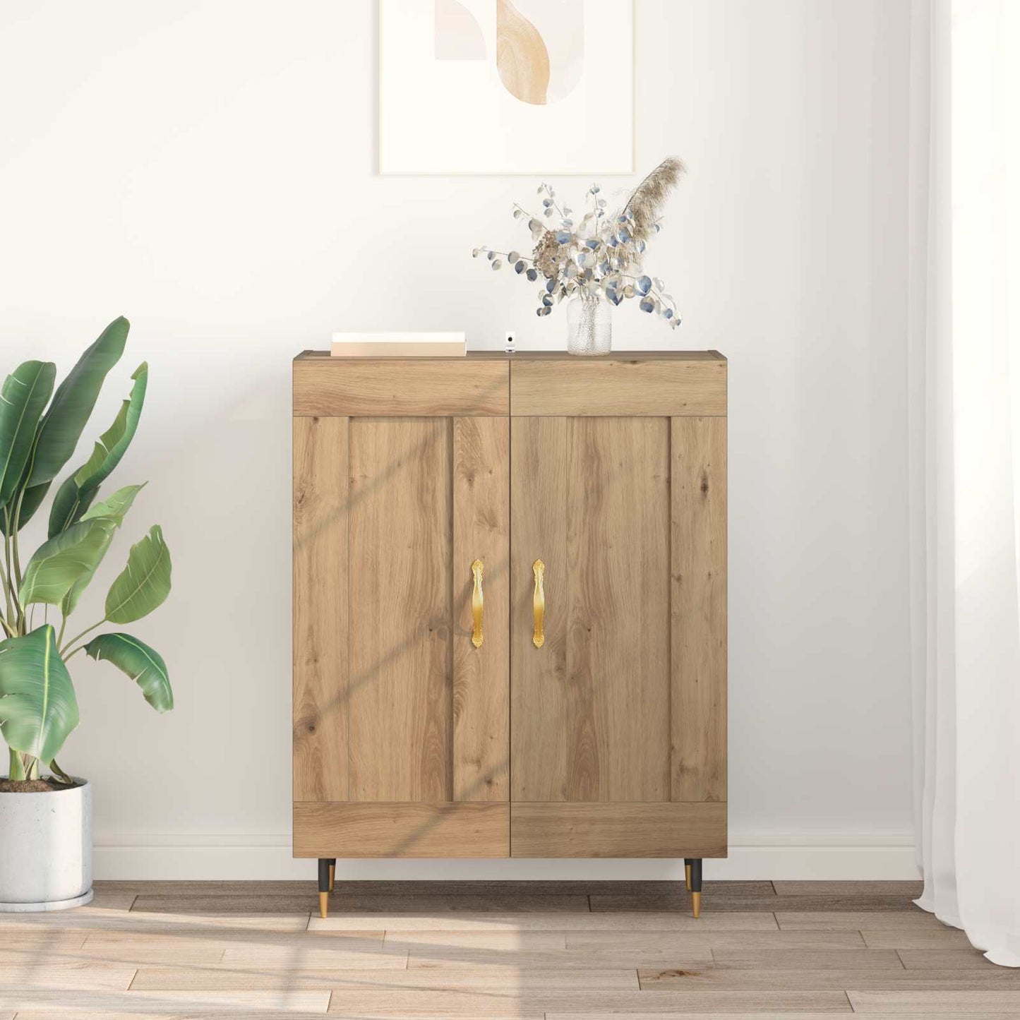 Serviesskap Artisan Eik 69,5 x 34 x 90 cm Konstruert tre