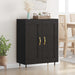 Serviesskap Svart Eik 69,5 x 34 x 90 cm Konstruert tre