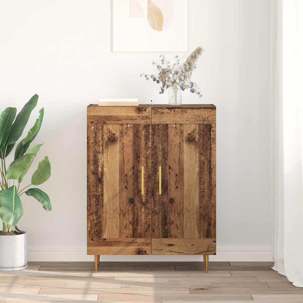 Serviesskap Gamle tre 69,5 x 34 x 90 cm Ingeniørtre og jern