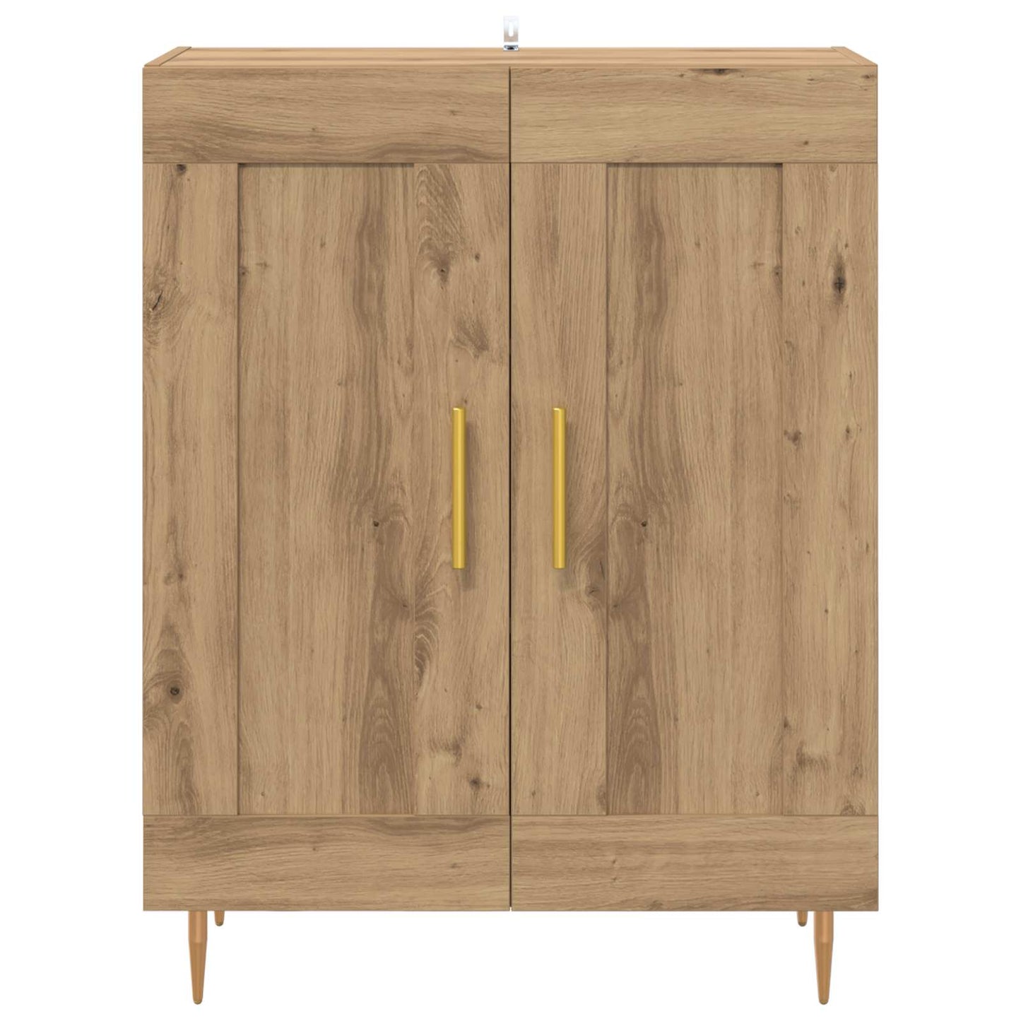 Serviesskap Artisan Eik 69,5 x 34 x 90 cm Ingeniørtre og jern