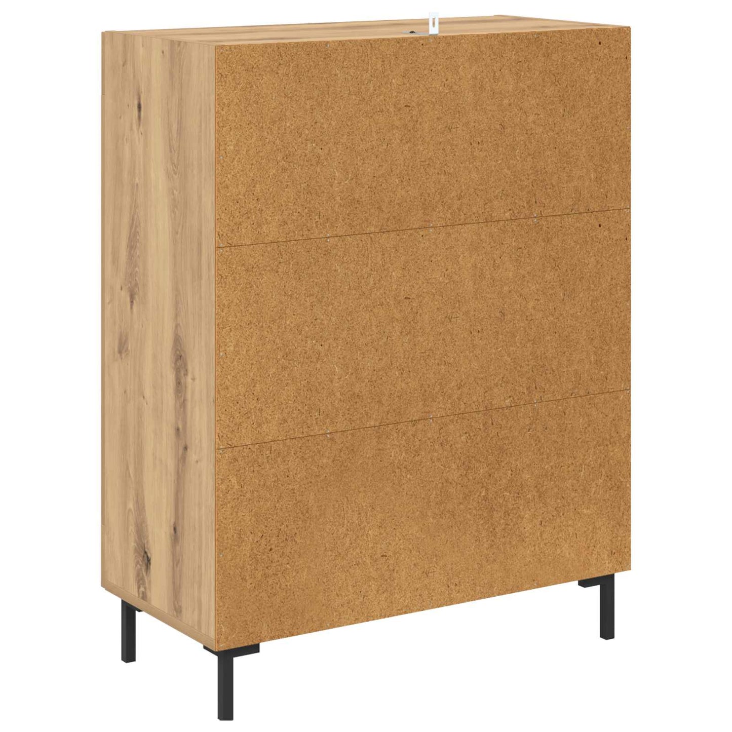 Serviesskap Artisan Eik 69,5 x 34 x 90 cm Ingeniørtre og jern