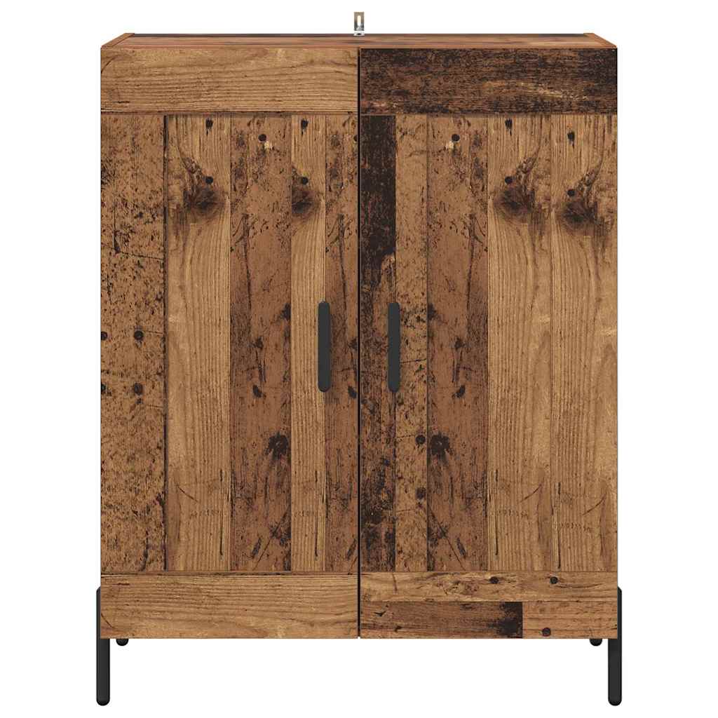 Serviesskap Gamle tre 69,5 x 34 x 90 cm Ingeniørtre og jern