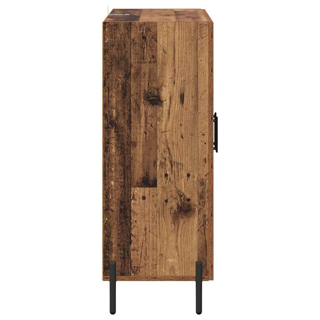 Serviesskap Gamle tre 69,5 x 34 x 90 cm Ingeniørtre og jern