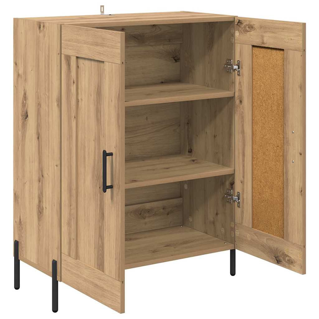 Serviesskap Artisan Eik 69,5 x 34 x 90 cm Ingeniørtre og jern