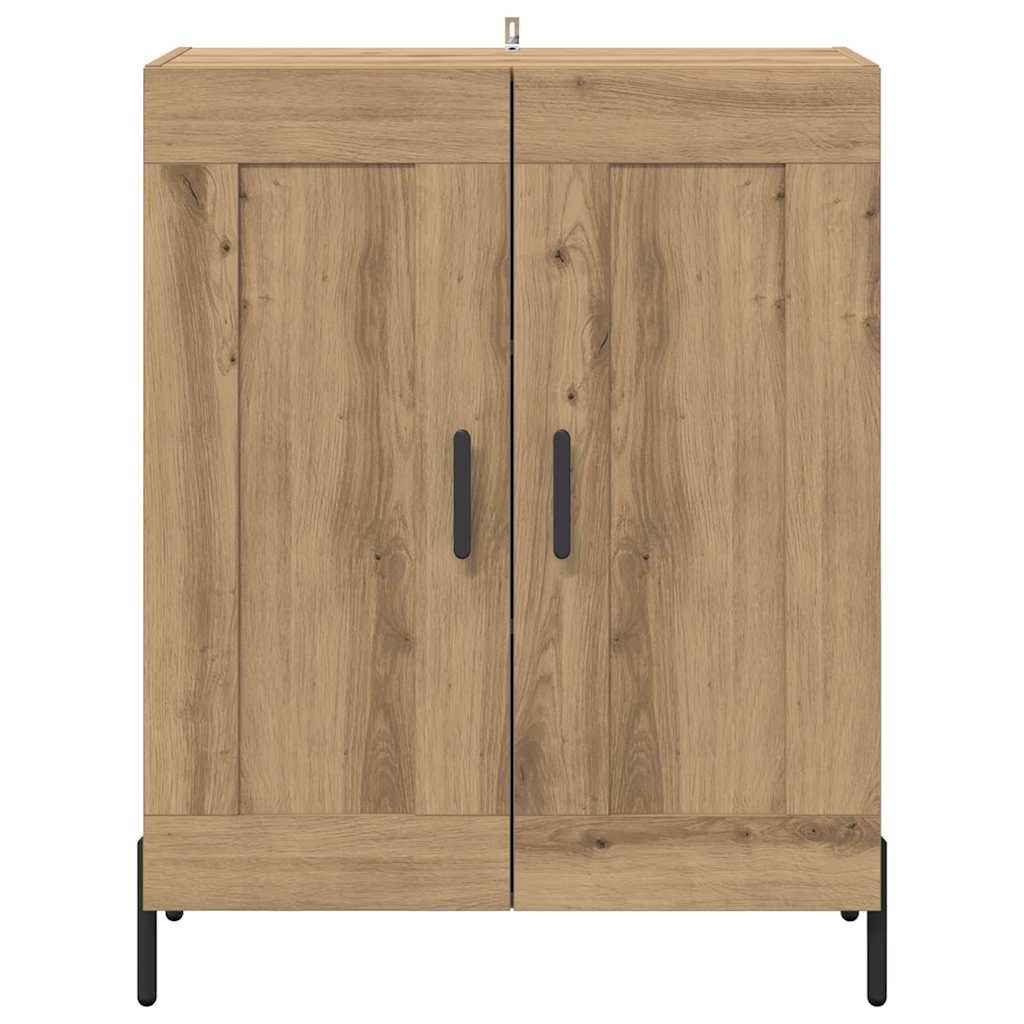Serviesskap Artisan Eik 69,5 x 34 x 90 cm Ingeniørtre og jern