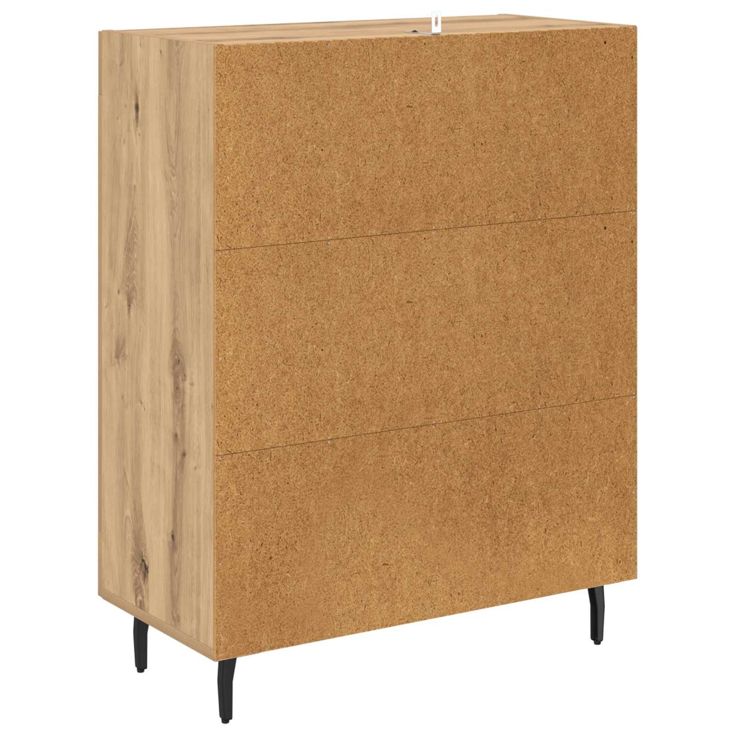 Serviesskap Artisan Eik 69,5 x 34 x 90 cm Ingeniørtre og jern