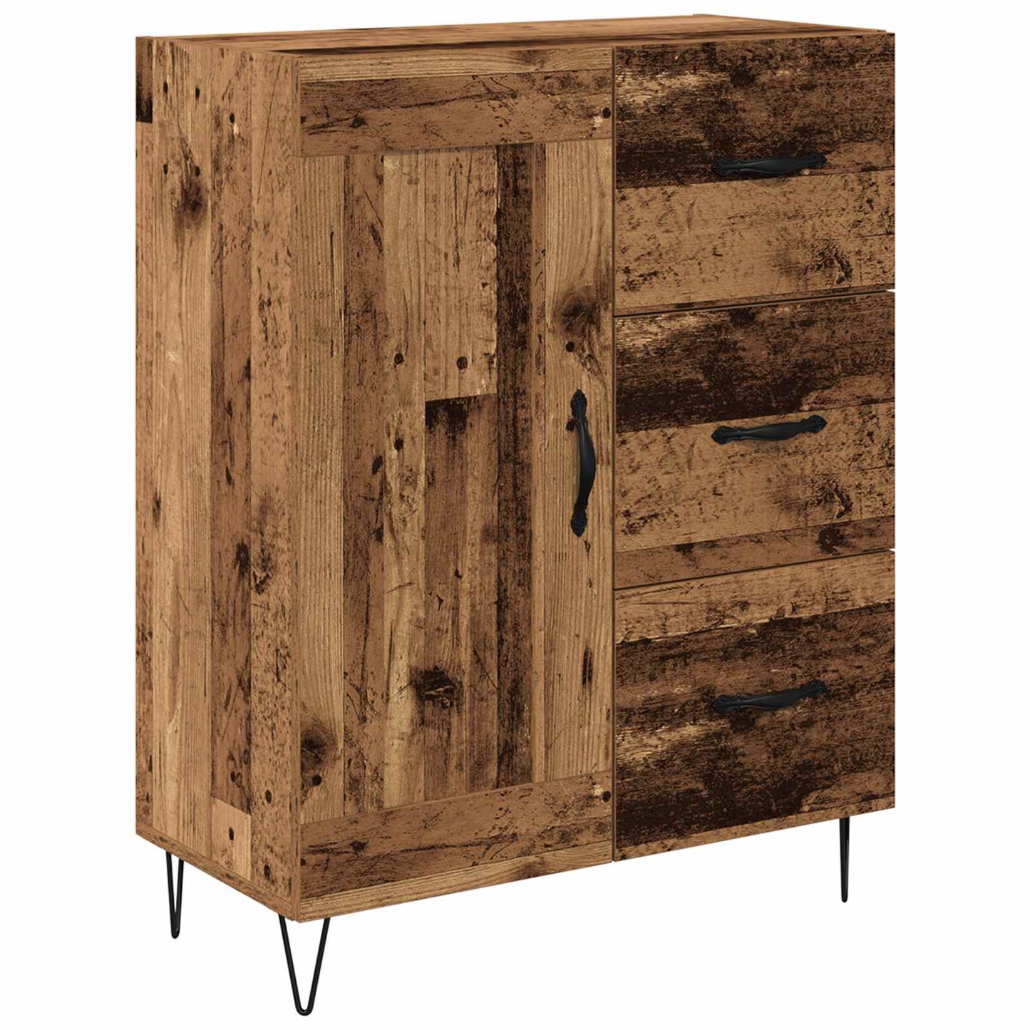 Serviesskap Gammelt tre 69,5 x 34 x 90 cm Konstruert tre