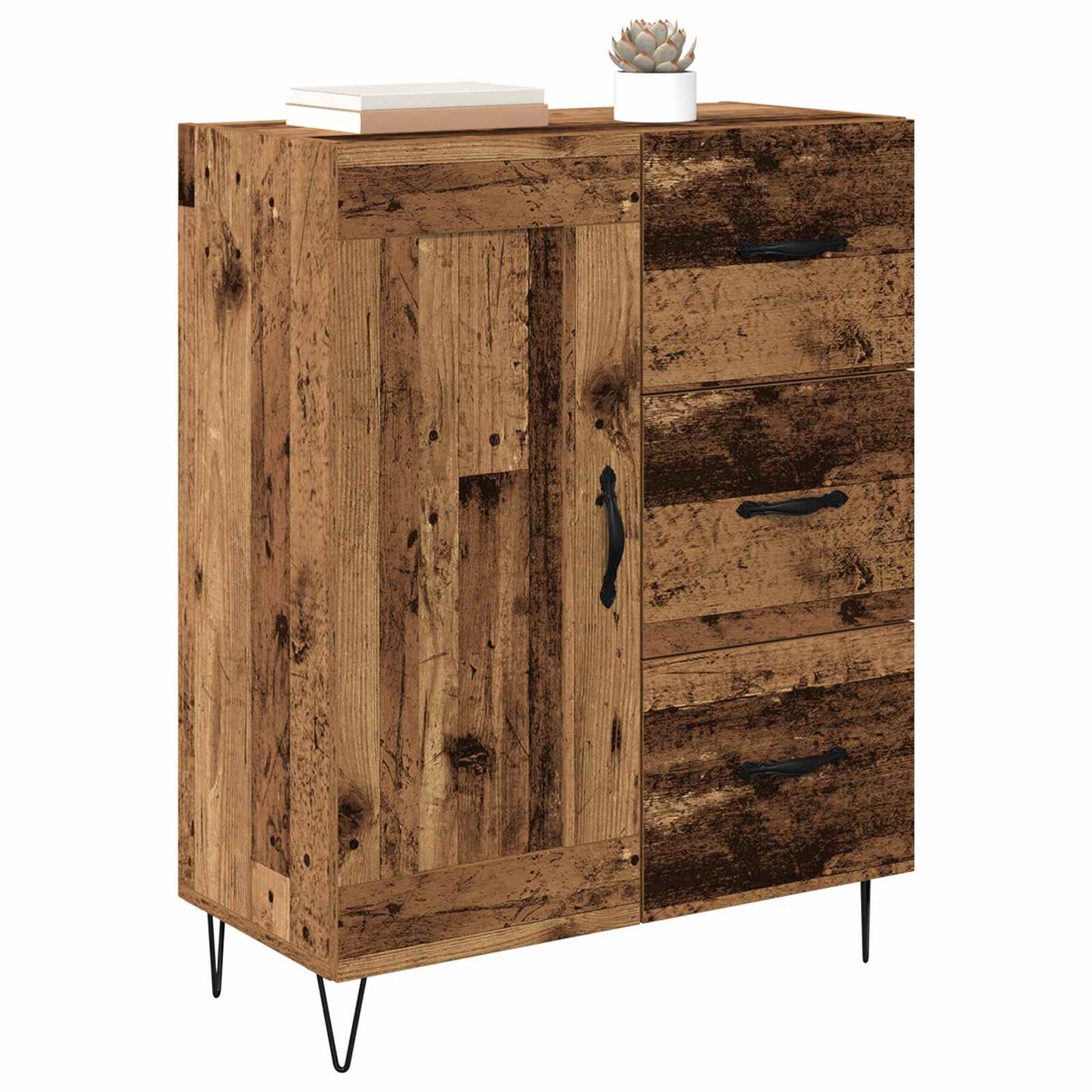Serviesskap Gammelt tre 69,5 x 34 x 90 cm Konstruert tre