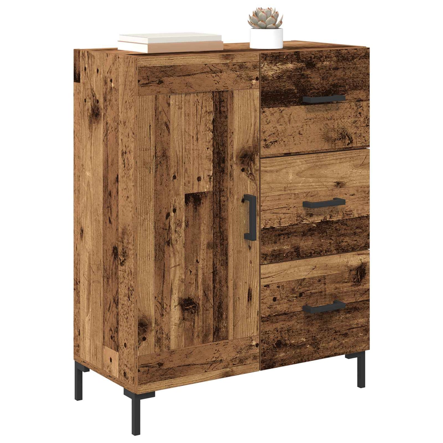 Serviesskap Gammelt tre 69.5 x 34 x 90 cm Konstruert tre