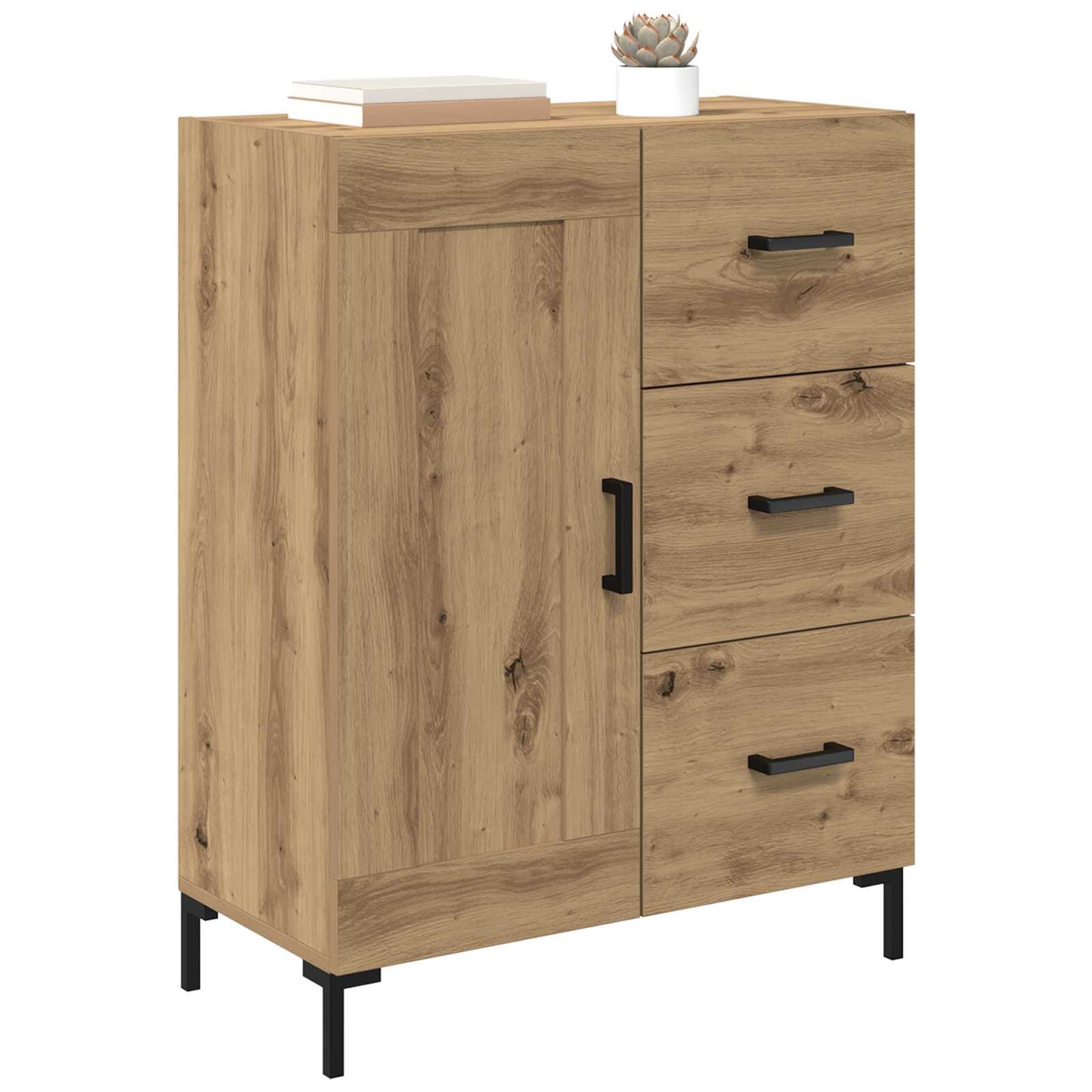 Serviesskap artisan eik 69.5 x 34 x 90 cm Konstruert tre