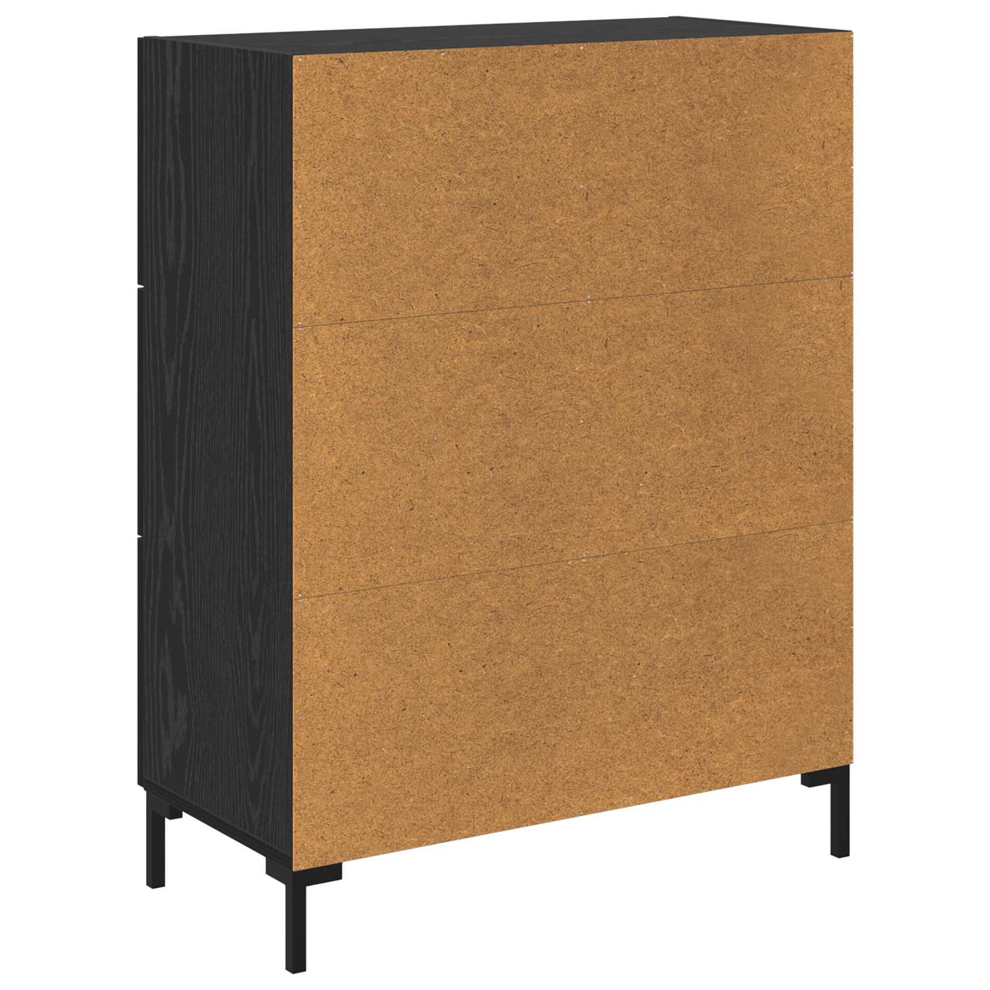 Serviesskap Svart eik 69.5 x 34 x 90 cm Konstruert tre