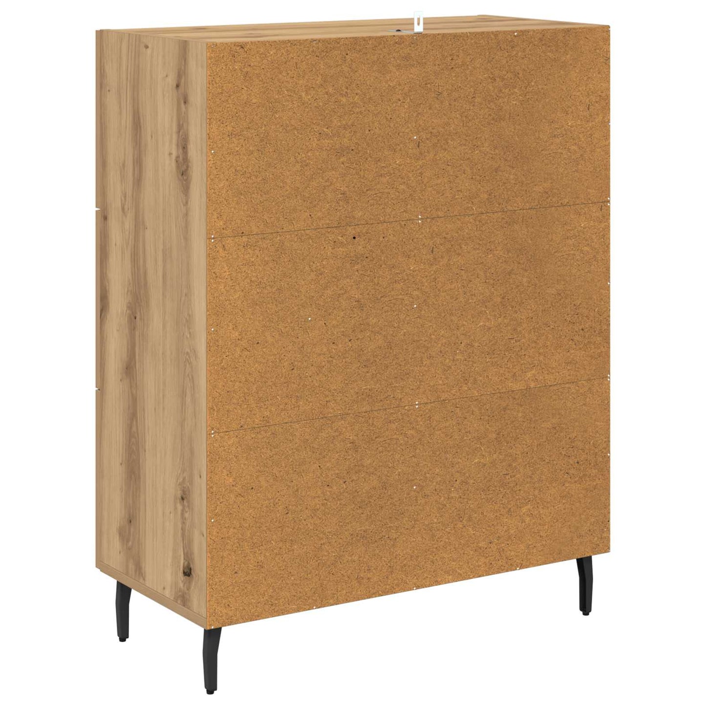 Serviesskap Artisan Eik 69,5 x 34 x 90 cm Ingeniørtre og jern