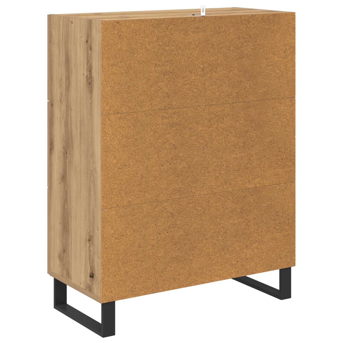 Serviesskap Artisan Eik 69,5 x 34 x 90 cm Ingeniørtre og jern