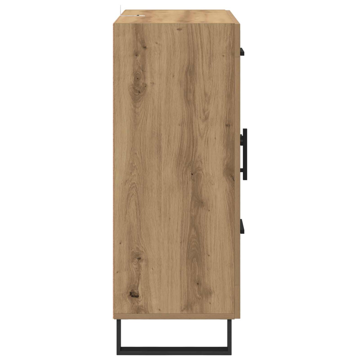 Serviesskap Artisan Eik 69,5 x 34 x 90 cm Ingeniørtre og jern
