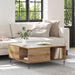 Kaffebord Artisan Eik 80 x 80 x 36,5 cm Konstruert tre