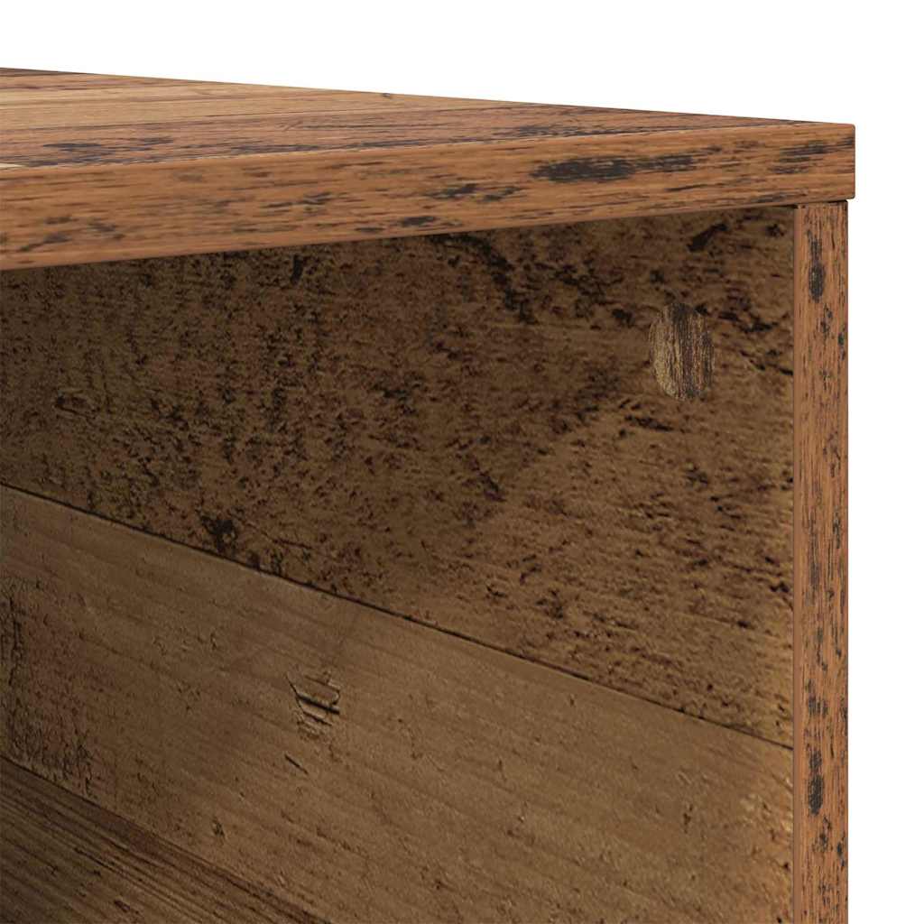 Kaffebord Gamle tre 80 x 80 x 36,5 cm Konstruert tre vidaXL