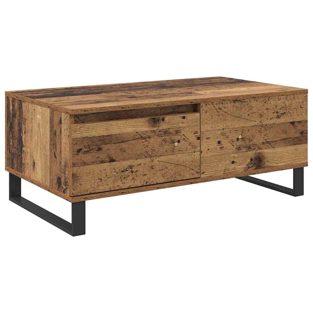 Kaffebord Gamle tre 90 x 50 x 36,5 cm Konstruert tre