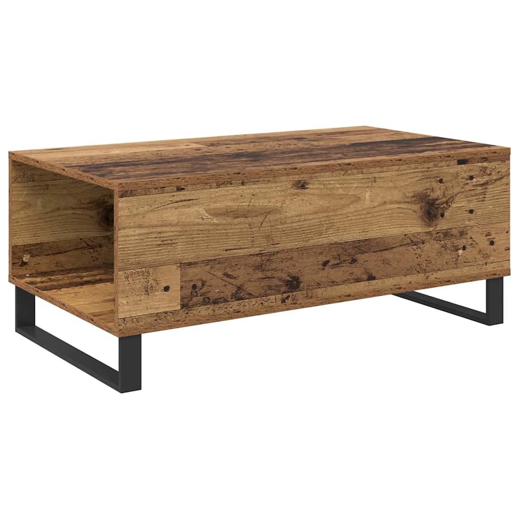 Kaffebord Gamle tre 90 x 50 x 36,5 cm Konstruert tre
