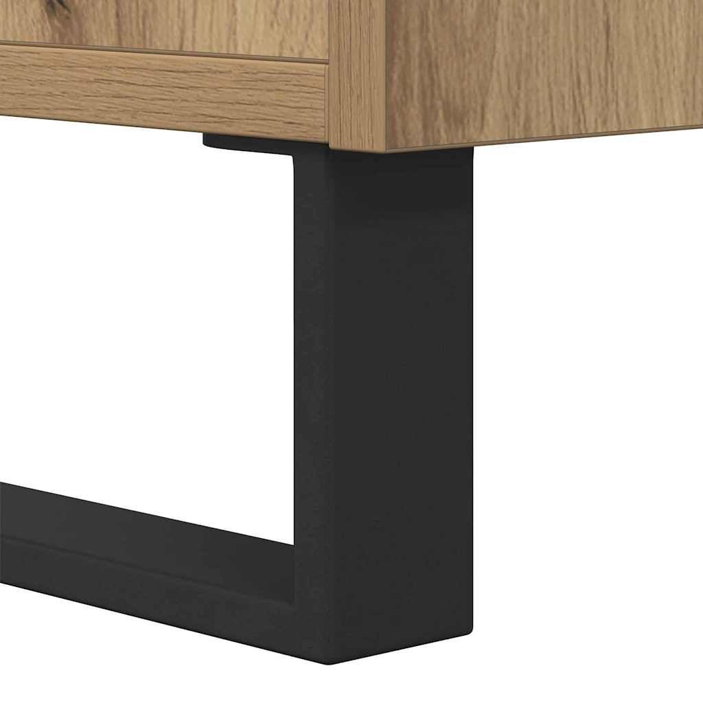 Kaffebord Artisan Eik 90 x 50 x 36,5 cm Konstruert tre