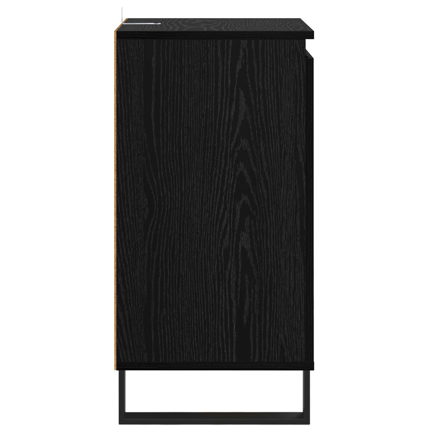 Serviesskap Svart Eik 40 x 35 x 70 cm Konstruert tre