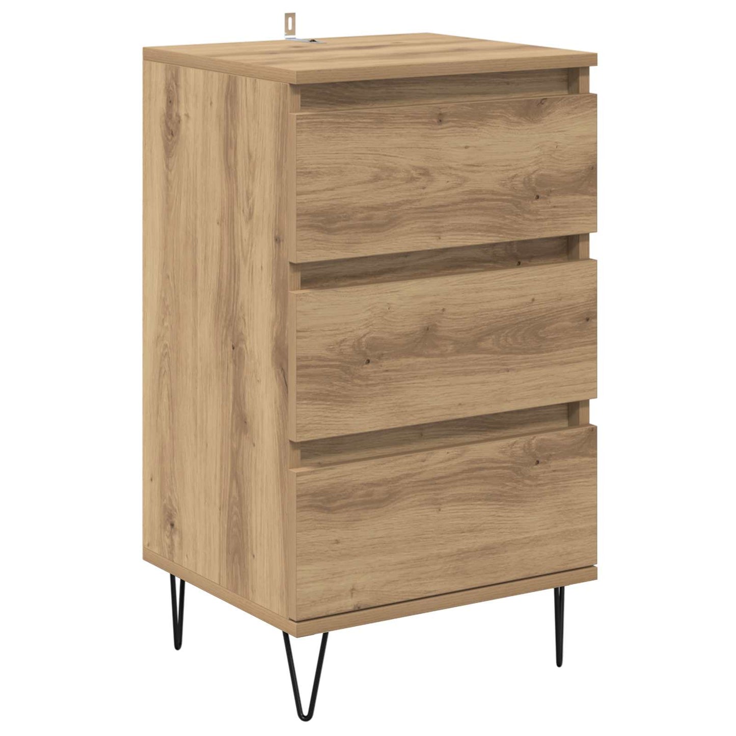 Serviesskap Artisan Eik 40 x 35 x 70 cm Ingeniørtre og jern