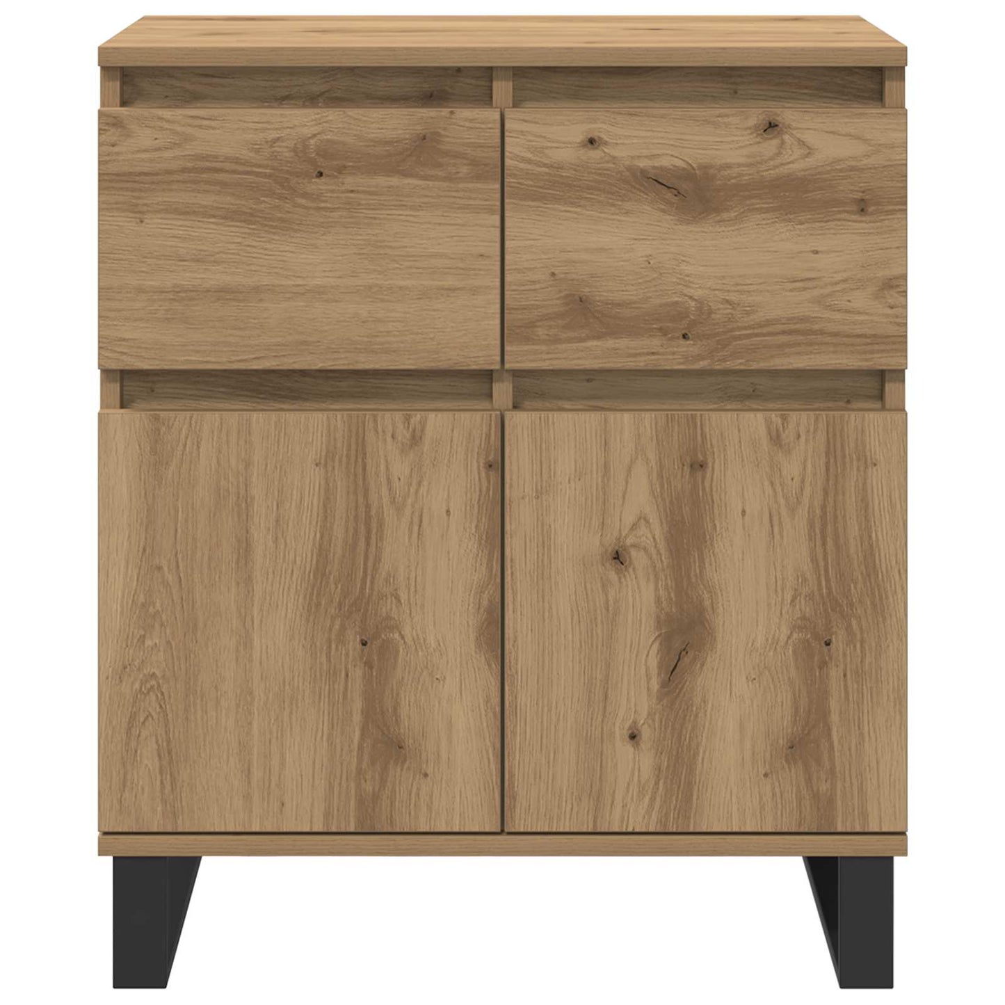 Serviesskap Artisan Eik 60 x 35 x 70 cm Ingeniørtre og jern