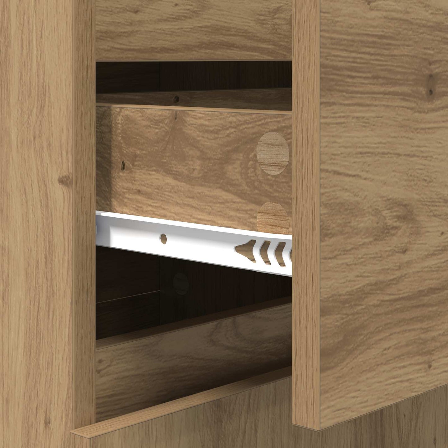 Serviesskap artisan eik 35 x 40 x 70 cm Konstruert tre