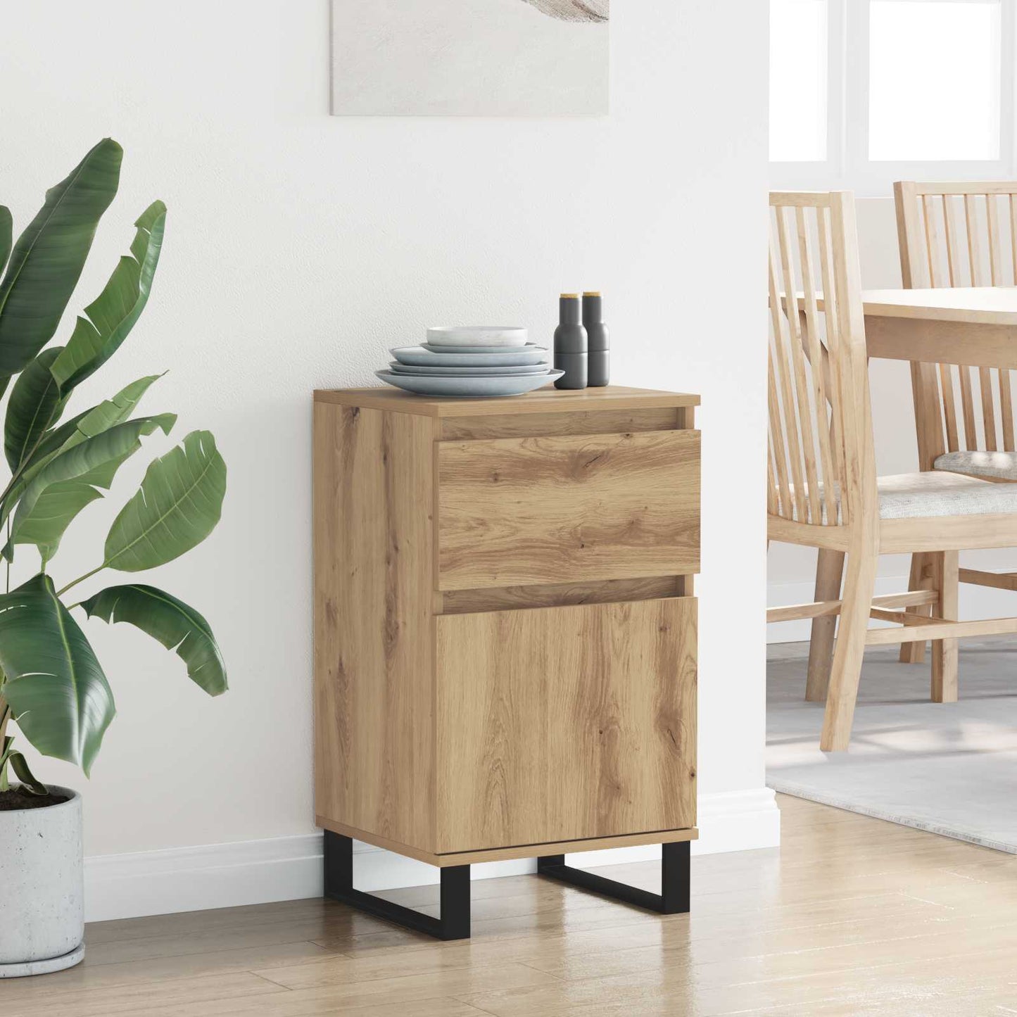 Serviesskap artisan eik 35 x 40 x 70 cm Konstruert tre