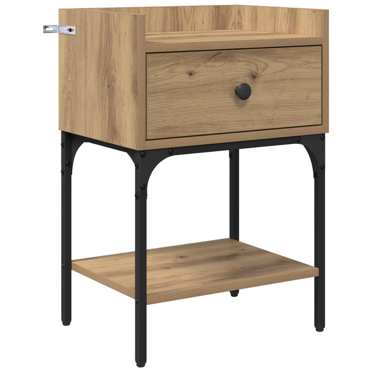 Nattbord 2 stk. Artisan Eik 40 x 29 x 60 cm Konstruert tre