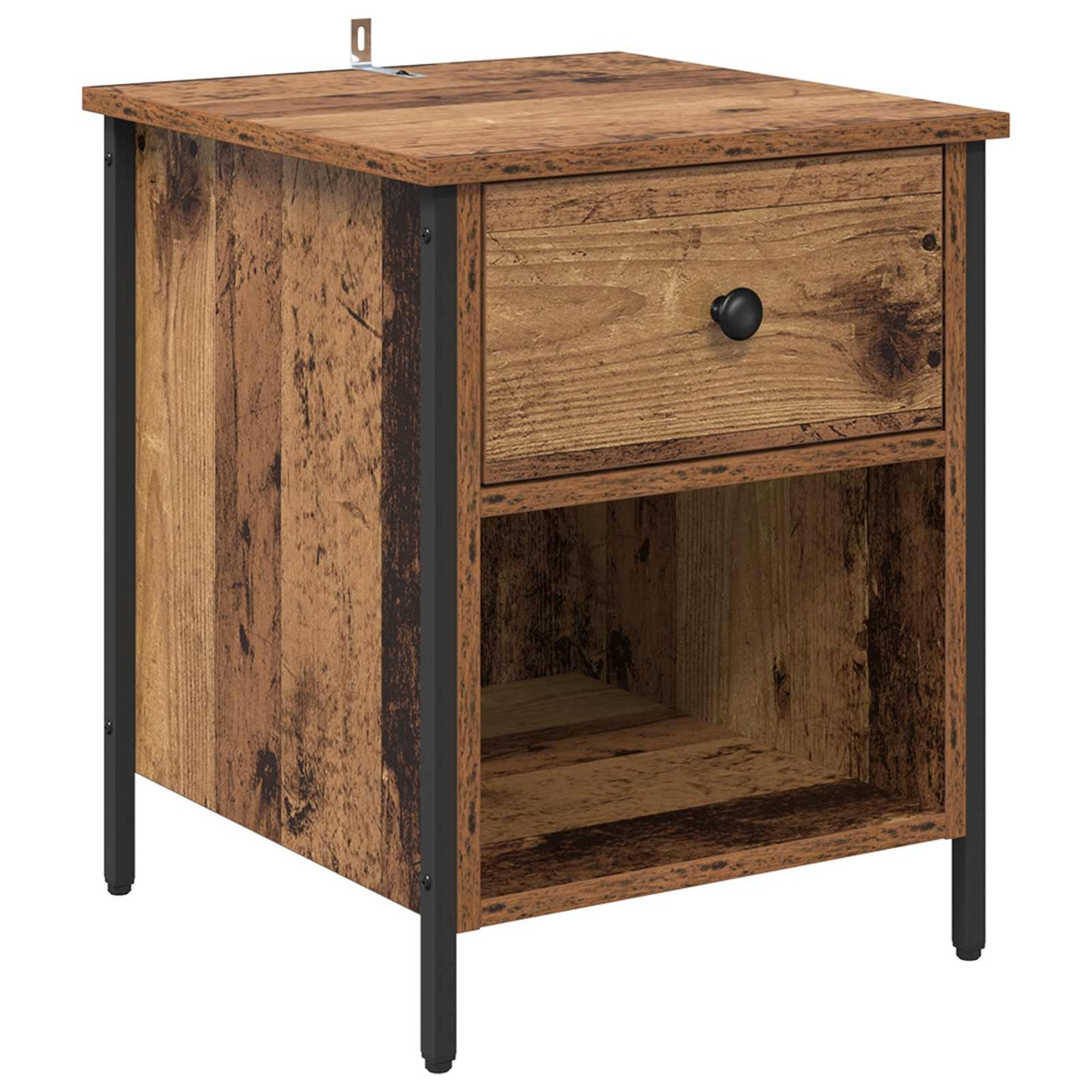 Nattbordskap Gammelt tre 40 x 42 x 50 cm Konstruert tre