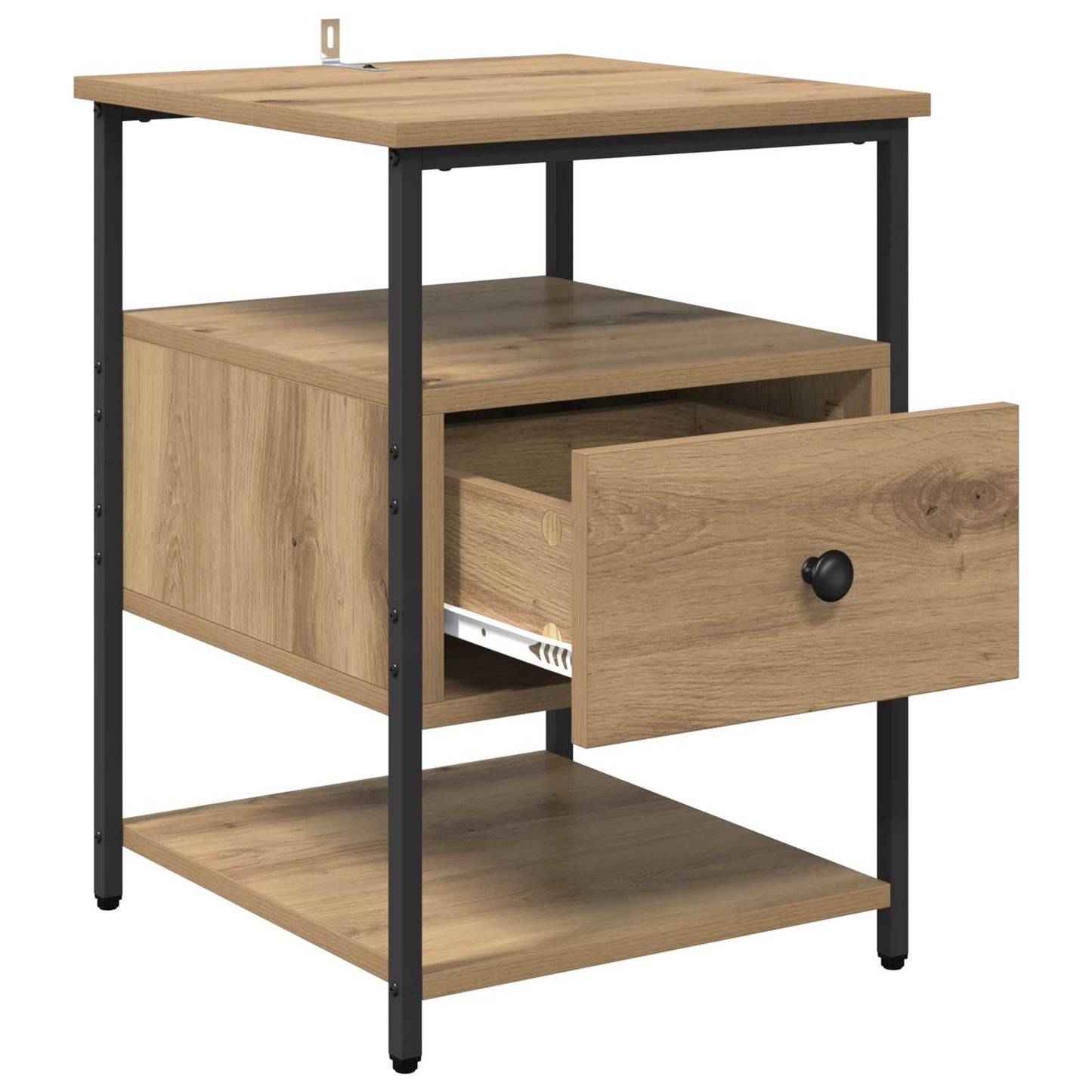 Nattbordskap Artisan Eik 40 x 42 x 56 cm Konstruert tre